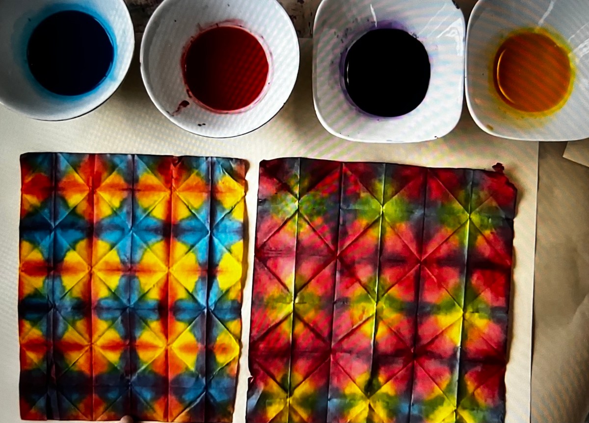 Japanese Folding and Dye Workshop