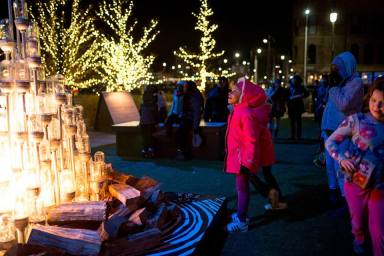 Manhattan Island of Warmth Dance Around the Campfire