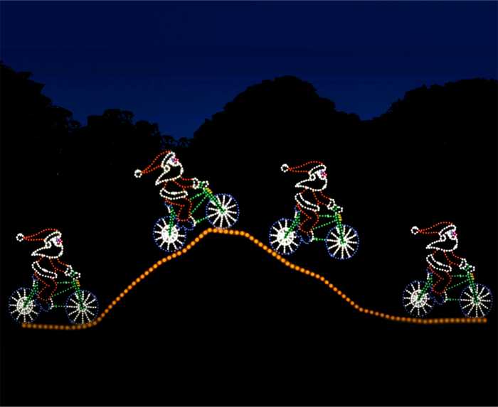 Travel the captivating drive-thru tunnel