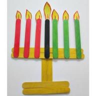 Celebrate Kwanzaa with a fun popsicle st