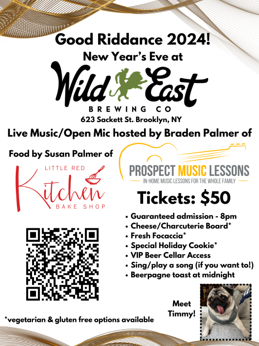 Ring in 2025 with Wild East Brewing Co!