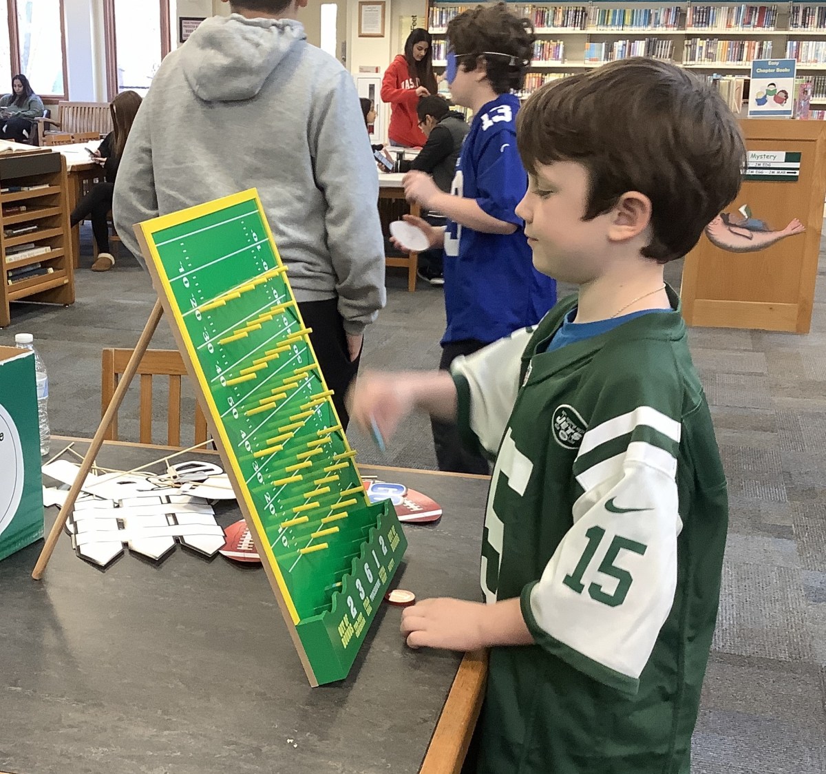 Super Bowl Saturday at Emma Clark Library