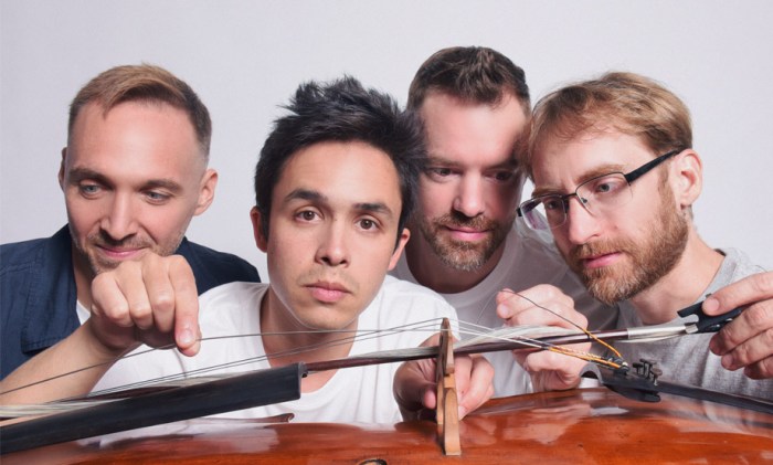 In this CD release concert, JACK quartet