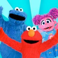 Elmo, Abby Cadabby, Cookie Monster, and