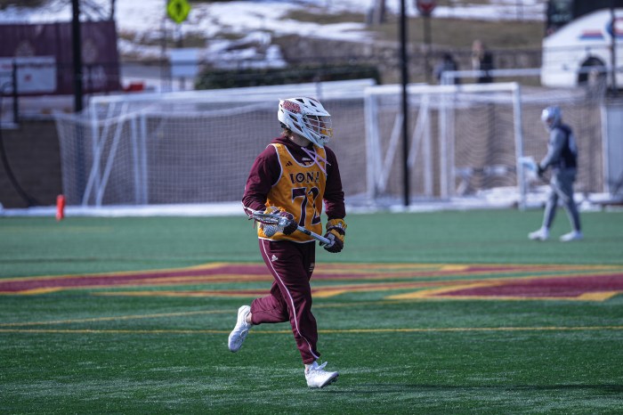 Iona University men’s lacrosse has its i