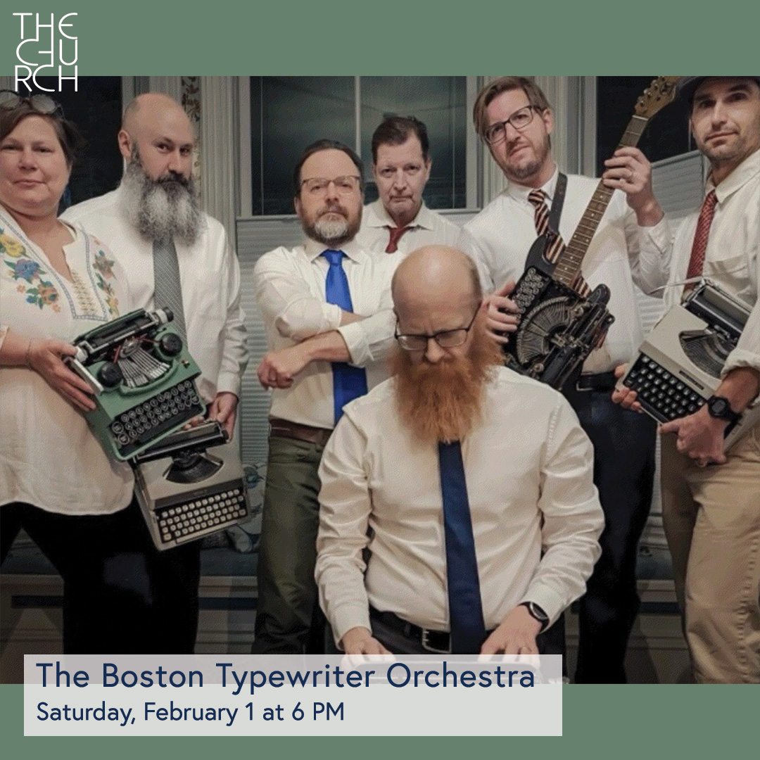 Boston Typewriter Orchestra 2.1.2025 Event