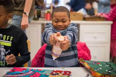 Bronx Family Art Project Digging into the Science of George Washington Carver