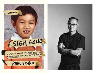 Phuc Tran and book composite