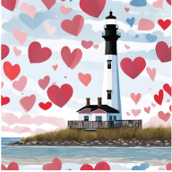 Lighthouses are for lovers, come enjoy t