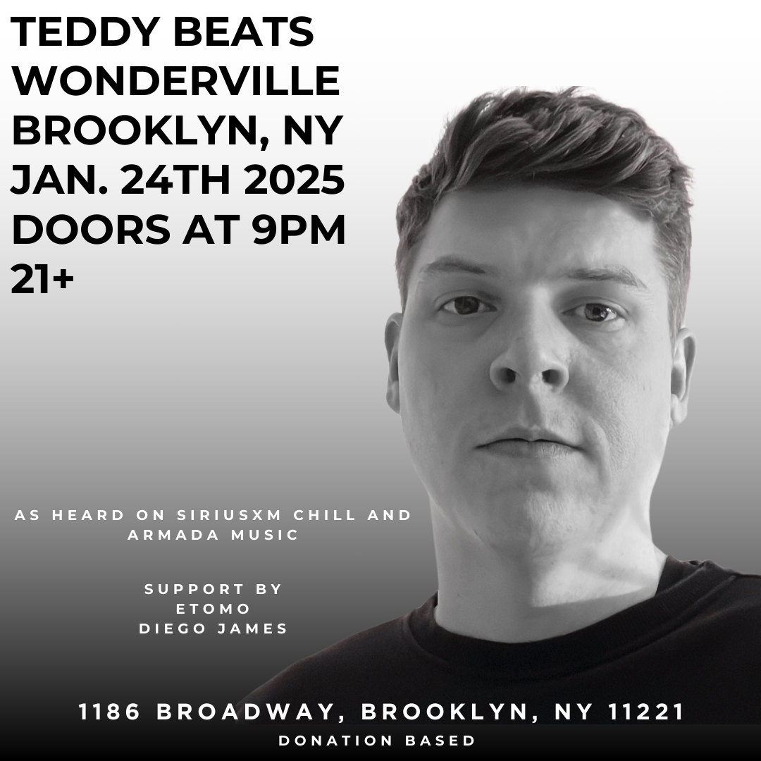 Teddy Beats Wonderville Flier Updated Instagram