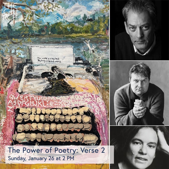 The Power of Poetry returns. After a war