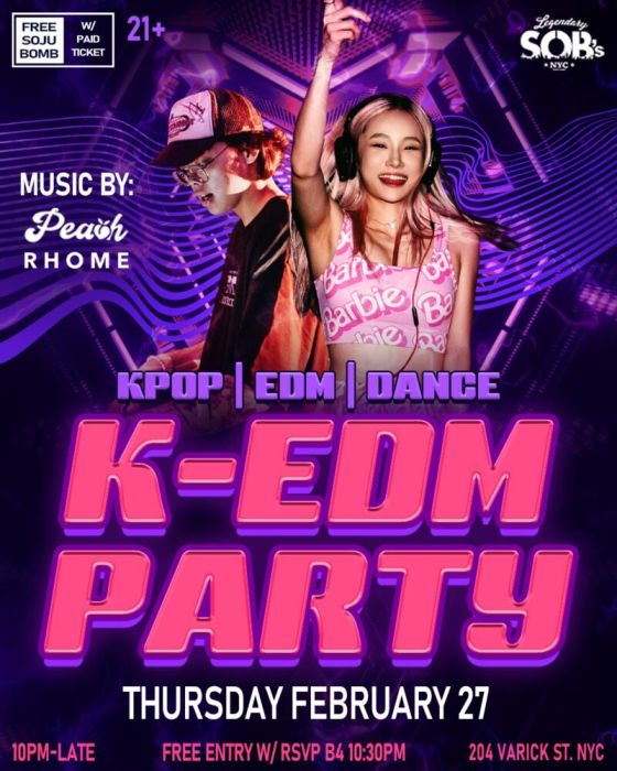 Welcome to K-EDM: the ONLY monthly K-Pop