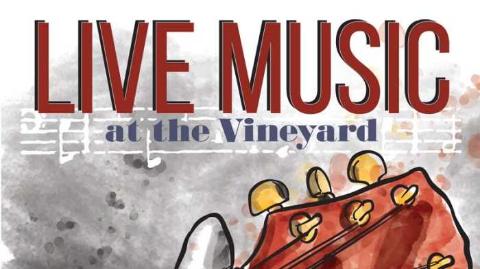 Live Music at the Vineyard! At Crossing