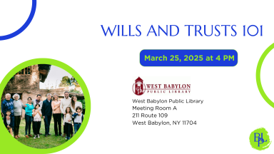 March 25 2025 – FB Event Cover – West Babylon Public Library