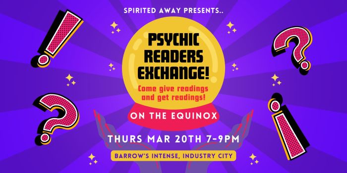 Are you a psychic reader? Join us on the