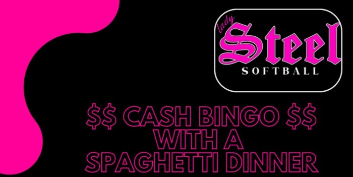 Join us for a spaghetti dinner & bin