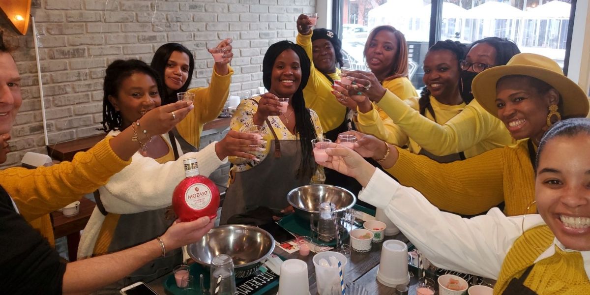 St. Paddy’s Boozy Ice Cream Making Class at Tipsy Scoop