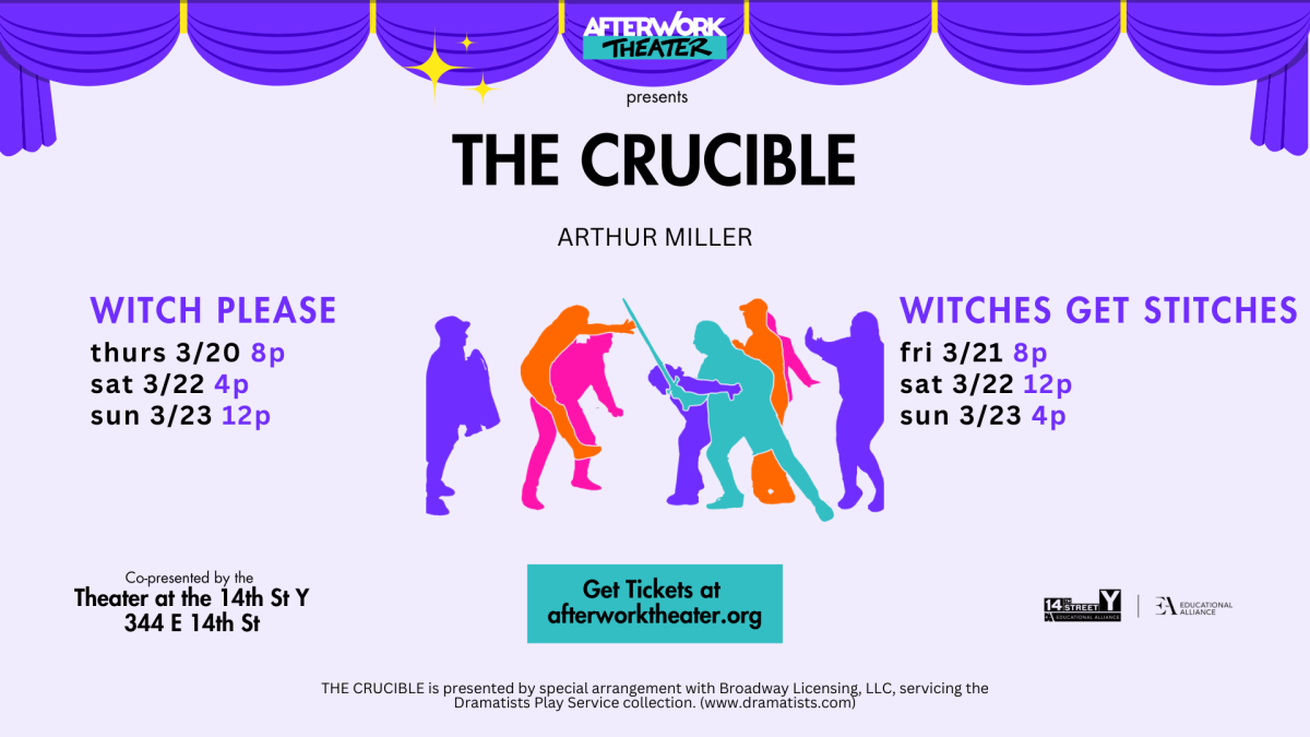 The Crucible Ticket Banner