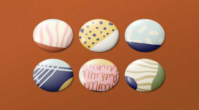 For grades 6 & up. Make your own pin
