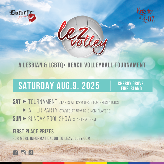 The lesbian and LBGTQ+ Volley Ball Tourn