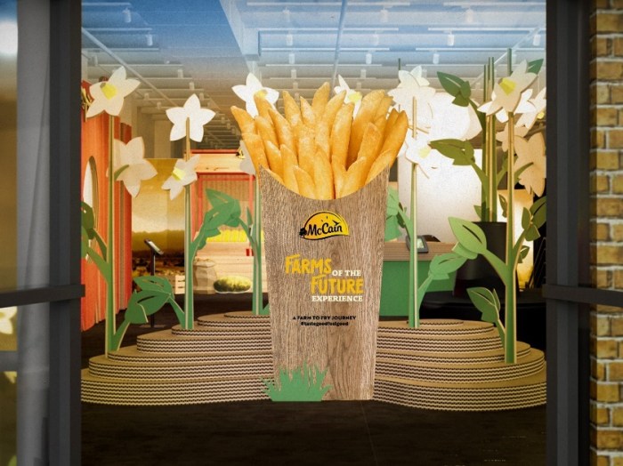 McCain, the maker of 1 in 4 fries around