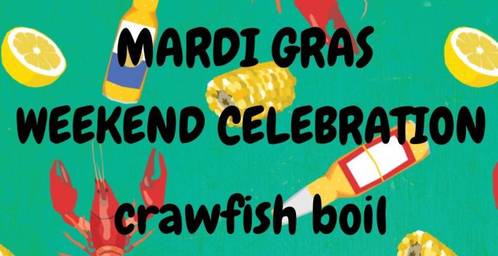 Mardi Gras Weekend at GHBC! Join us THIS