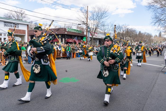 The parade celebrates Irish heritage tha