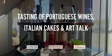 tasting of portuguese wines and italian cakes