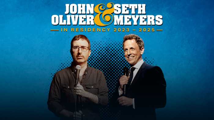Get tickets to see John Oliver & Set
