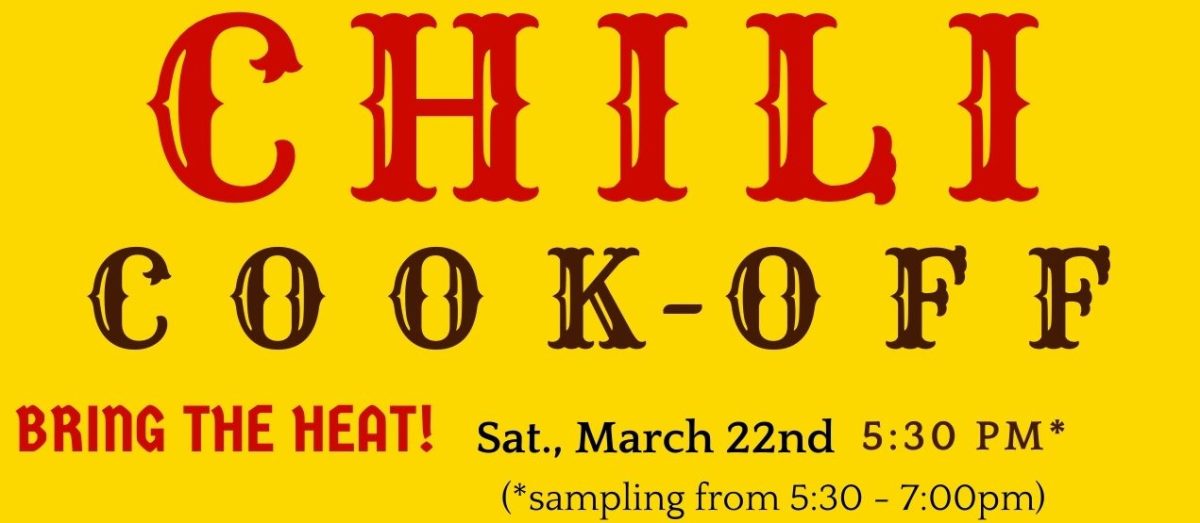 Chili Cook Off Event Flyer (Menu) – 1