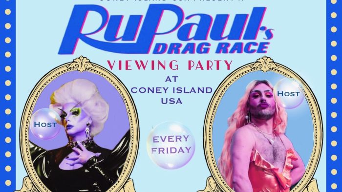 Coney Island USA Hosts Weekly Free RuPau