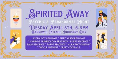 Spirited Away April Eventbrite