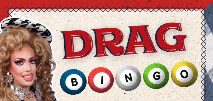 Swing in for an exclusive Drag Bingo Par