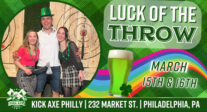 Swing by & SHAMROCK all St. Patrick