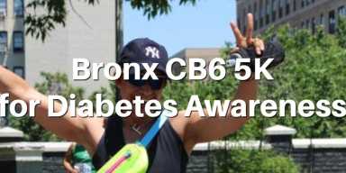 Bronx CB6 5K RunWalk for Diabetes Awareness
