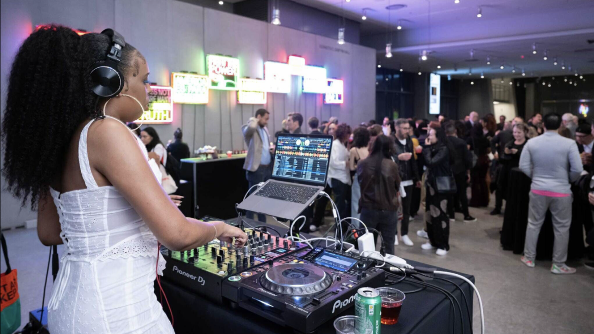 Closing Celebration for no existe un mundo poshuracán at the Whitney Museum of American Art, April 20, 2023. Photograph by Filip Wolak