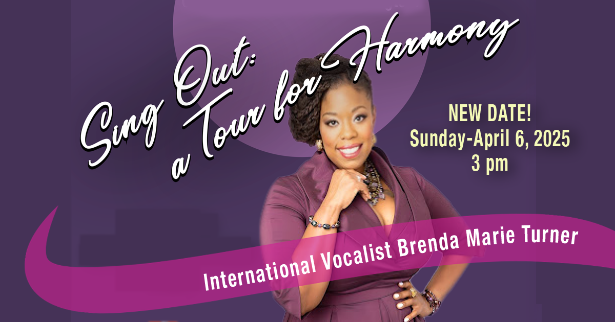 sing out tour banner