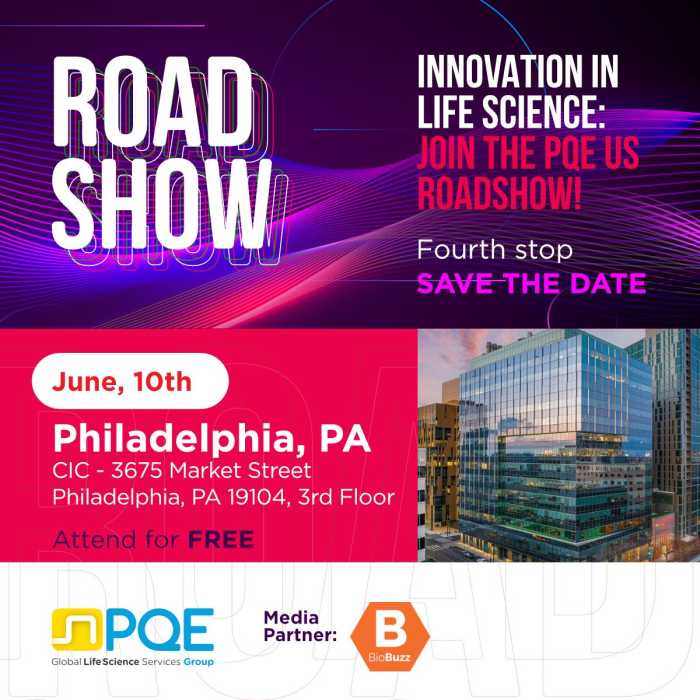 ​JOIN THE PQE ROADSHOW! Join the path of