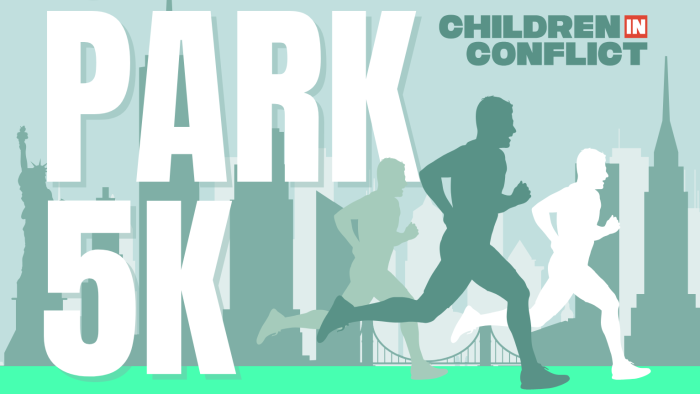 Join Children in Conflict as we hit the 