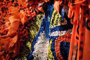 Detail shot of Tiger Lillies by Borinquen Gallo – Photo by MFTA – 6-DSC06198