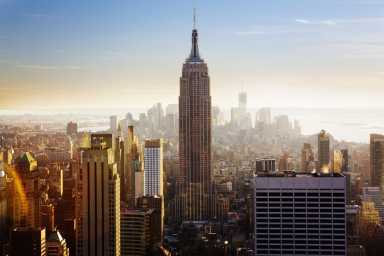 Empire State At Sunset