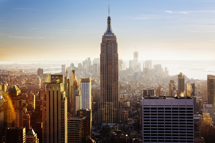 Empire State At Sunset