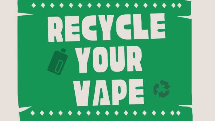 Drop off your used vapes & we’