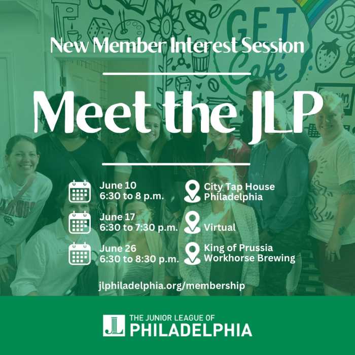 The Junior League of Philadelphia is see