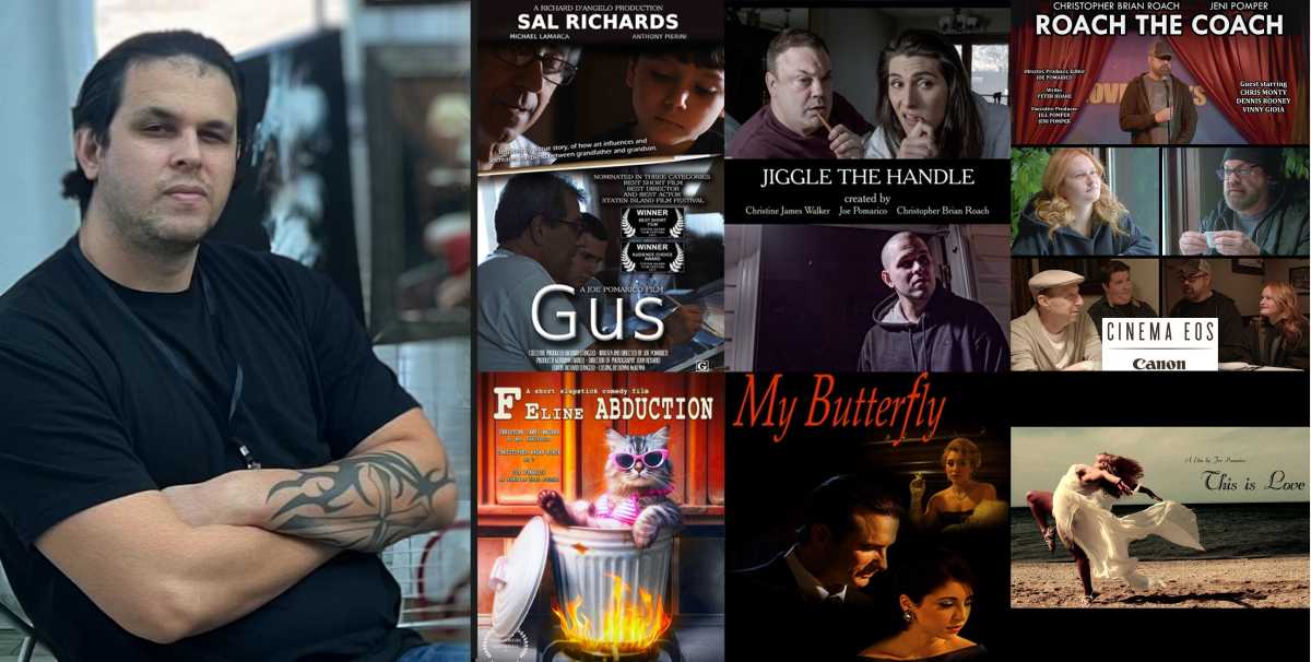 JOE POMARICO filmmaker series Photo and Posters FINAL