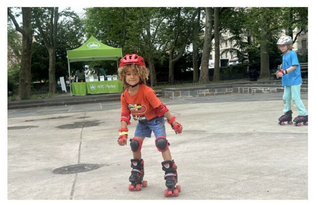 Manhattan Skate Night at Anne Loftus Playground