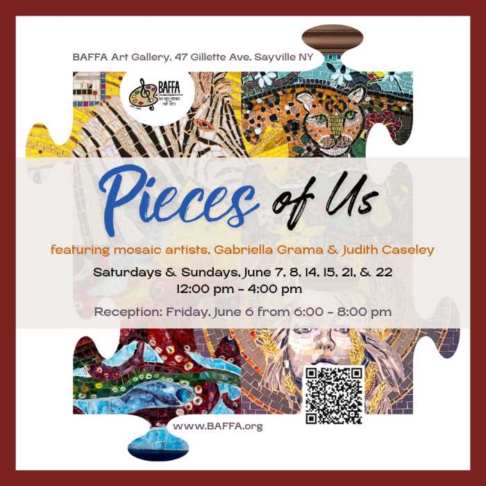 Pieces of Us, the June exhibit at the BA