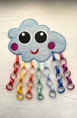 Queens Pride Rainbow Cloud Chain