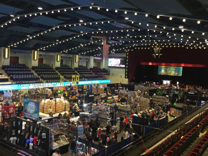 Undiscovered Realm Comic Con features ce