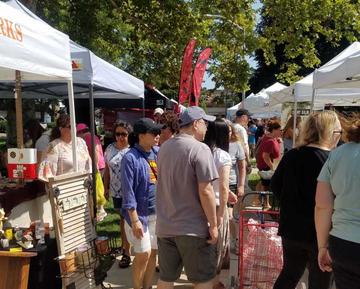 The annual Crafts in the Park Show draws